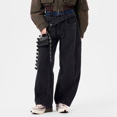 【残り一点】Double Waist Denim Trousers