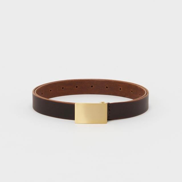 【次回入荷8月中旬予定】Solid Buckle Belt