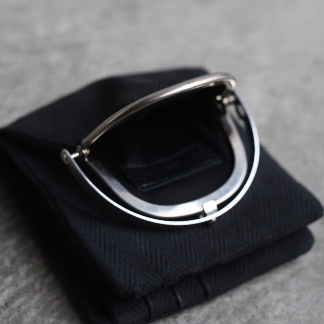 【残り一点】Frame Half Wallet(ODD_COW HERRINGBONE)