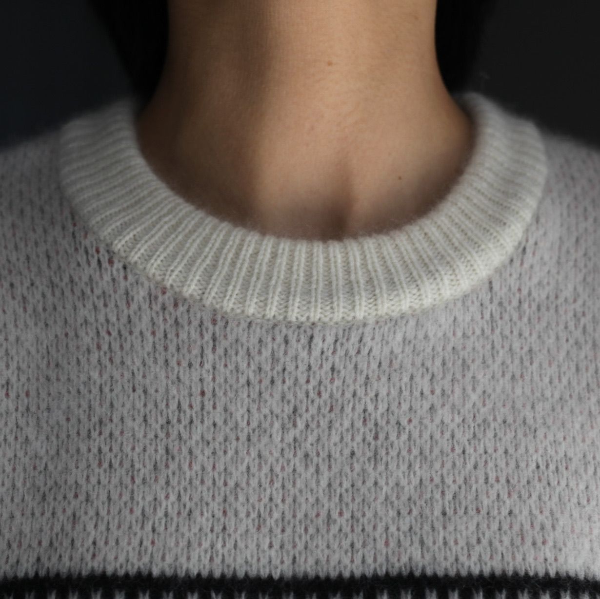 HERILL - 【残り一点】Cashmere Jacquard Sweater(INU) | ACRMTSM