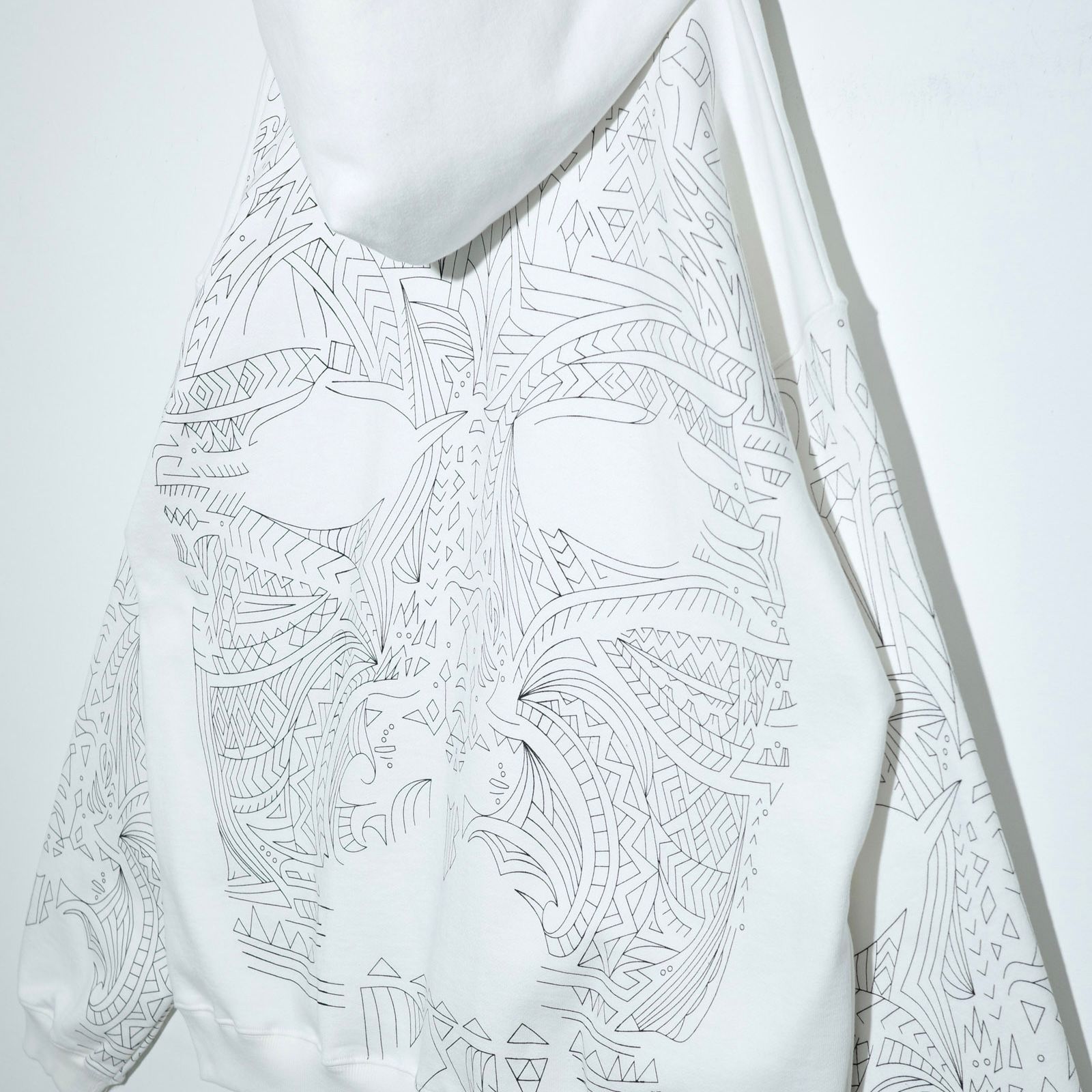 【残り一点】Face Zip Sweat Hoodie