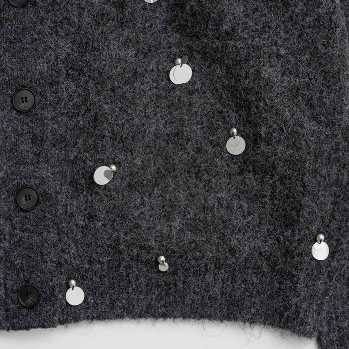【残り一点】Spangle Knit Cardigan