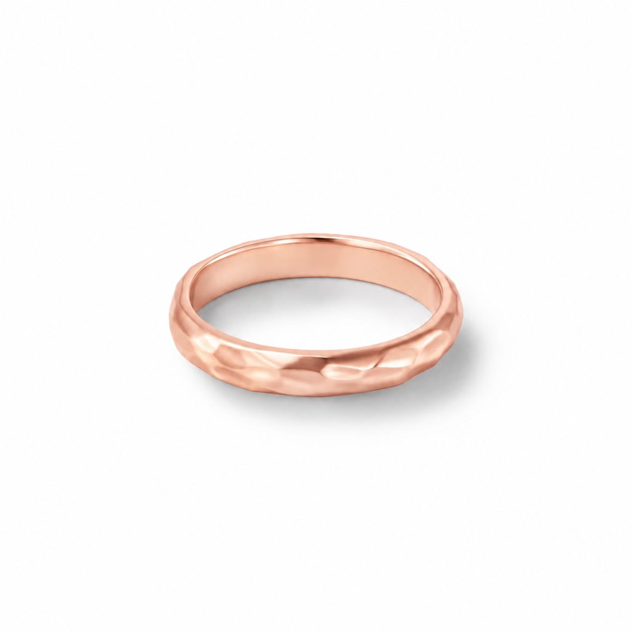 【お取り寄せ注文可能】Crack Round Ring(K18 PINK GOLD)