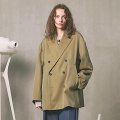 【残り一点】120/2/2 Suvin Cotton Prime-Over Gabardine Jacket