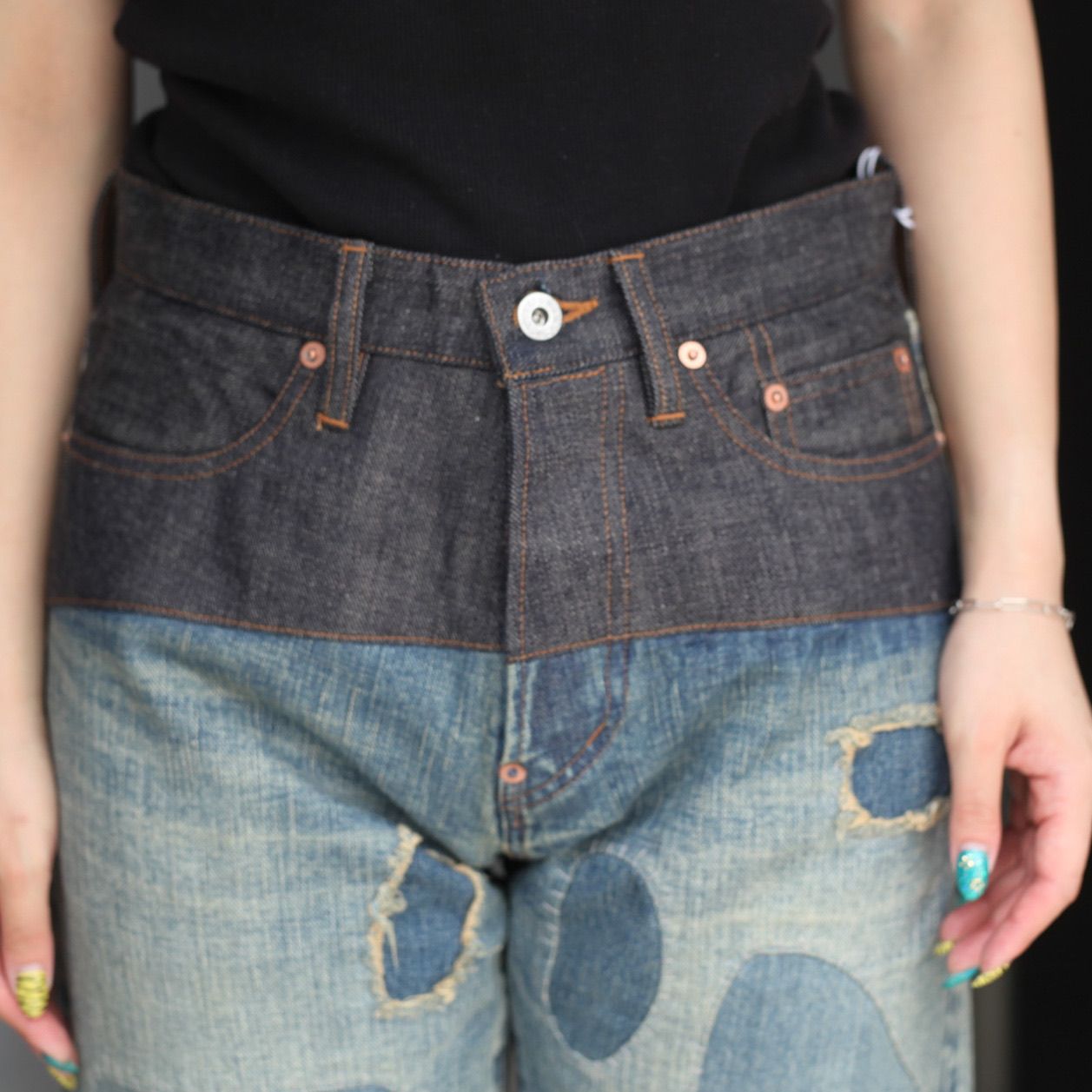 【残り一点】Stratum Denim Pants Straight Cut