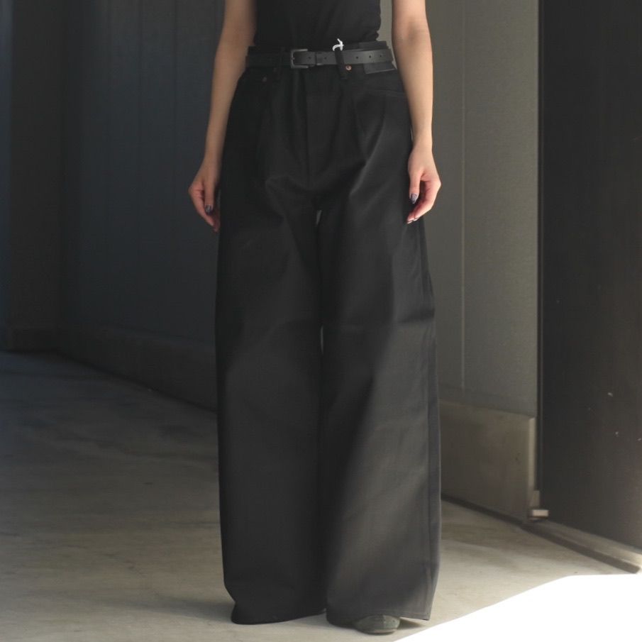 【残り一点】Wide Rigid Denim Pants