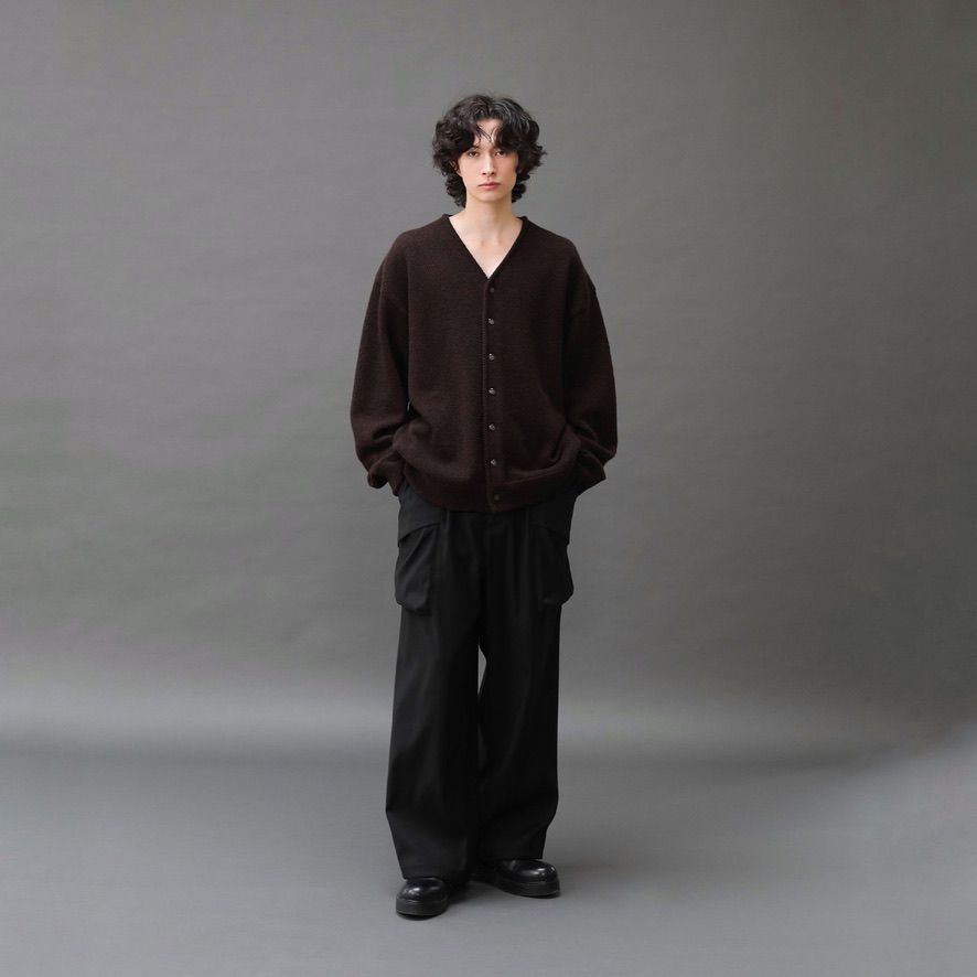 【残り一点】Moss Stitch V-Neck Cardigan