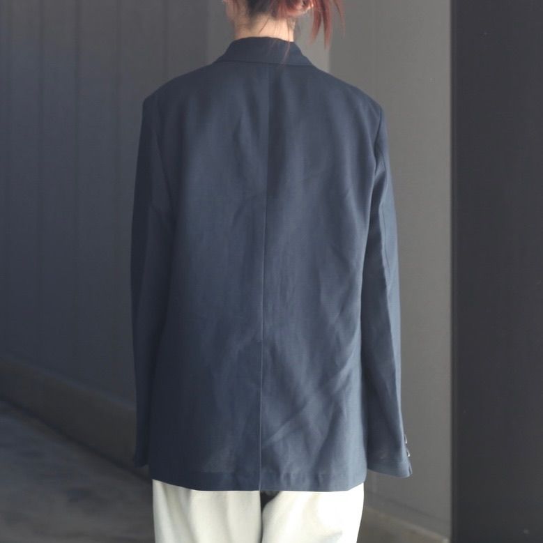 【残り一点】Twist Wool Linen Semi Double Jacket