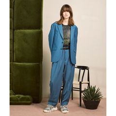 【残り一点】Dry Gabardine Regular-Over Set Up