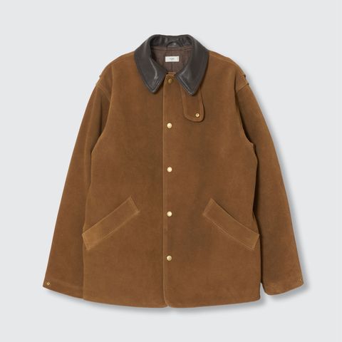 【残り一点】Brushed Cow Suede Work Jacket