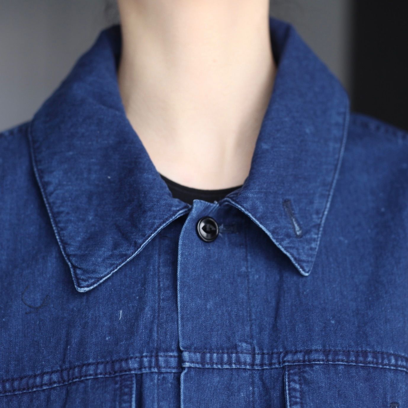 【残り一点】6ozデニムブルゾン(USED)