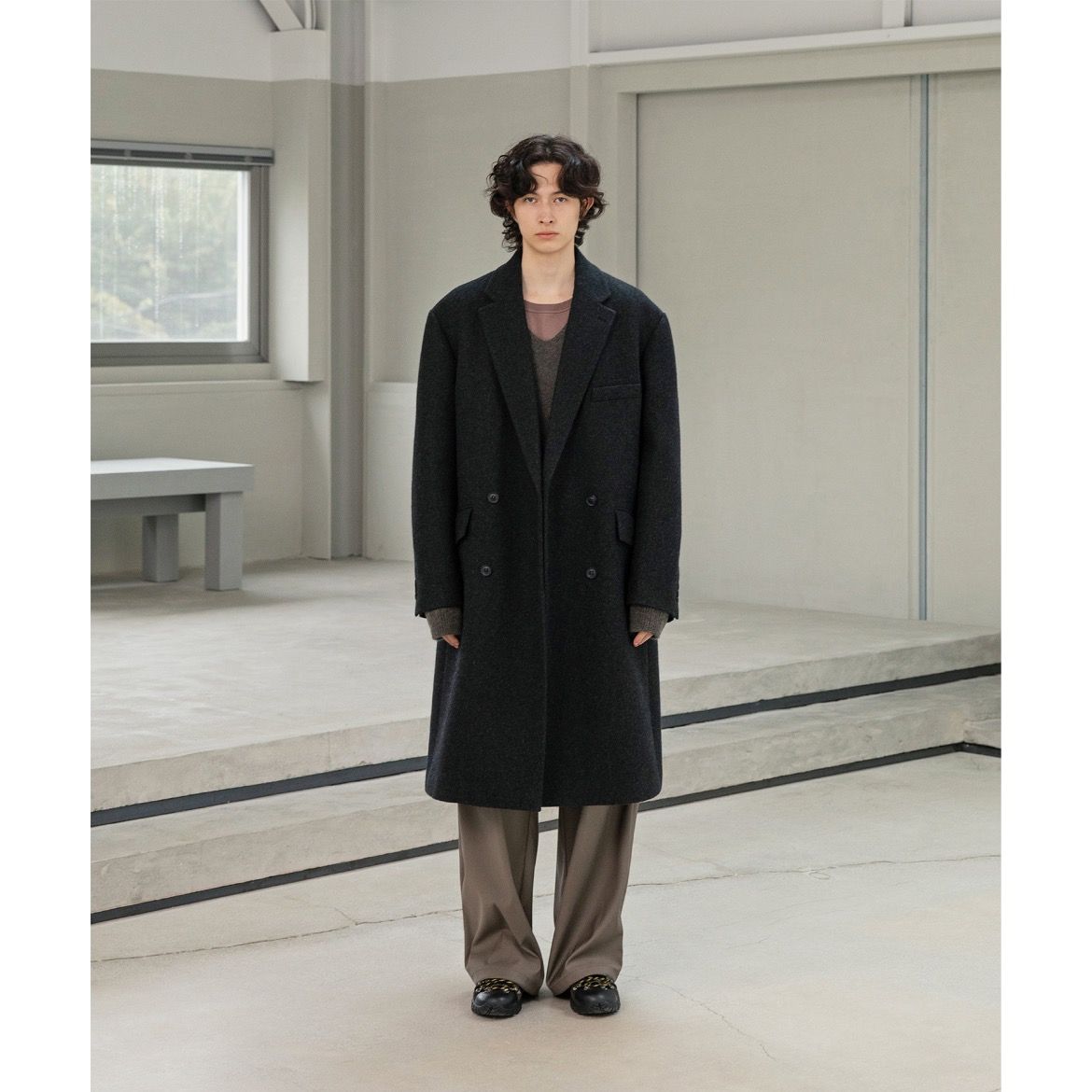 【残り一点】Fog Double Breasted Coat