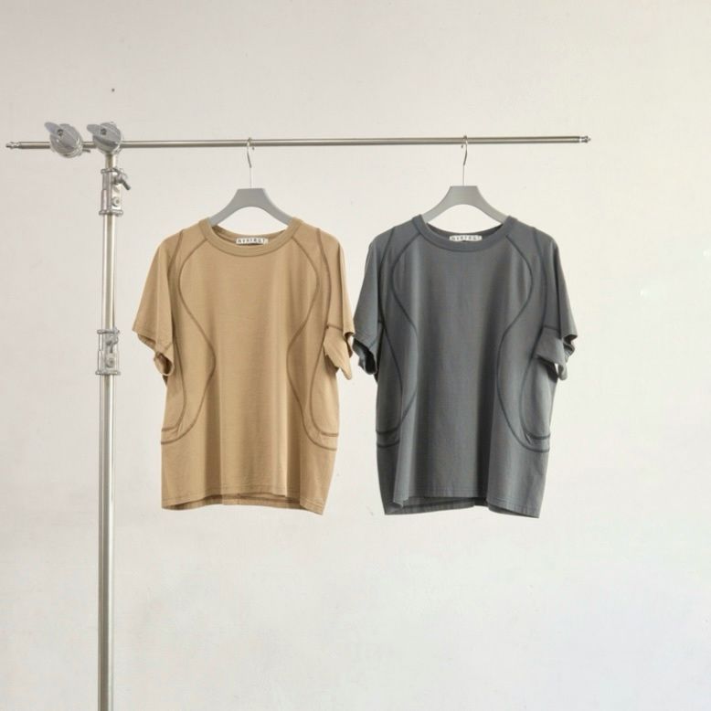 【残り一点】Panelled Half Sleeve T-Shirt