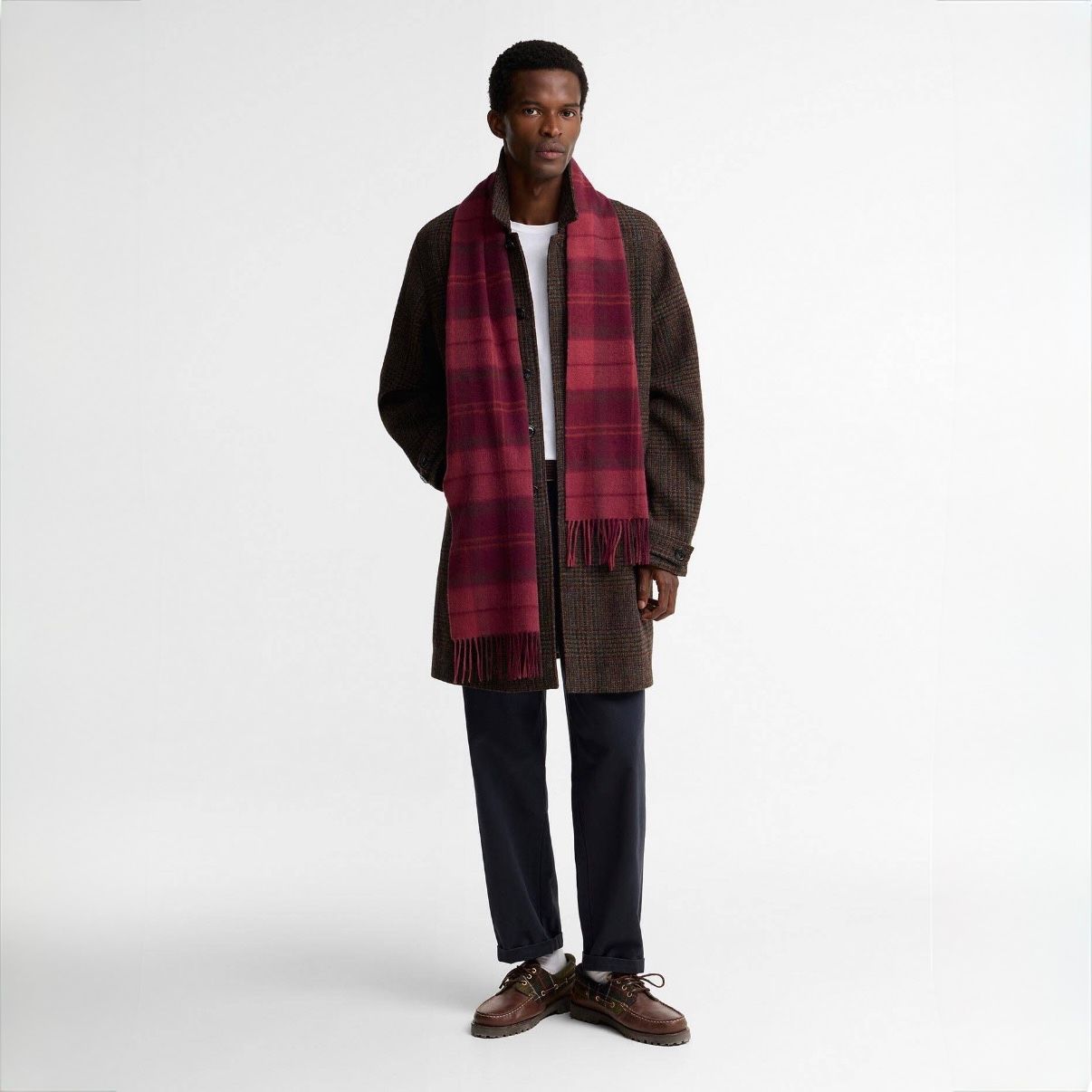 【残り一点】Mineral Tartan Scarf