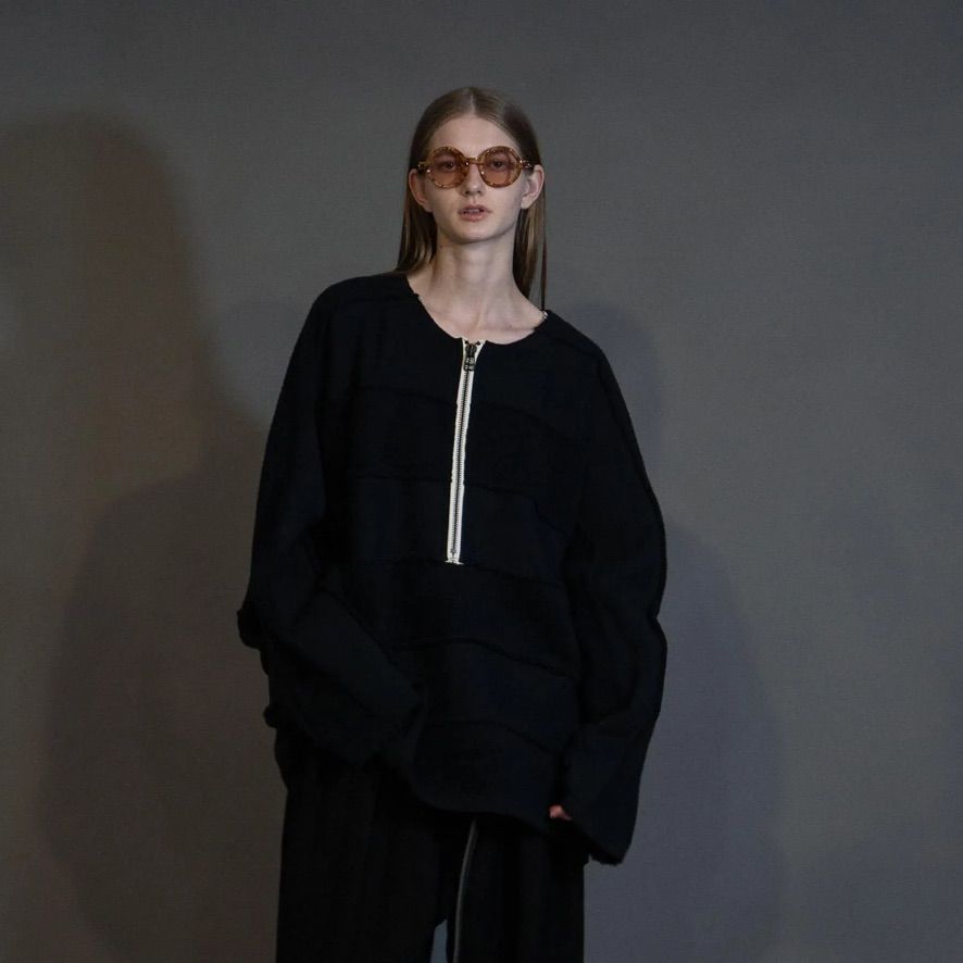 【未使用24 my beautiful landlet ハーフジップPO】 my beautiful landlet - 【残り一点】ブラッシュドフレンチ