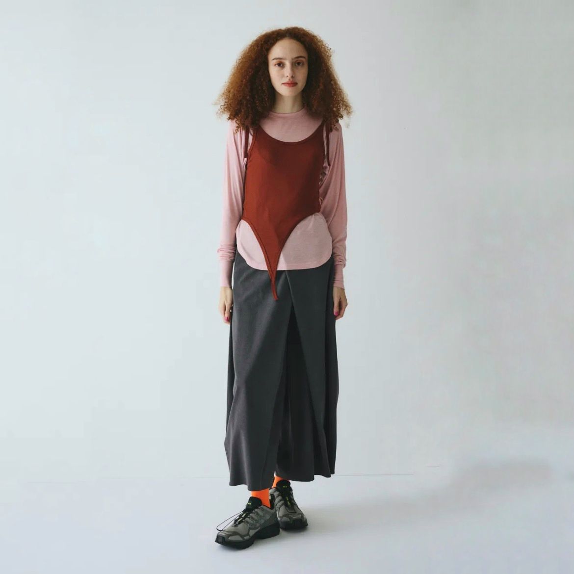 【残り一点】Sheer Layered Cut Tops