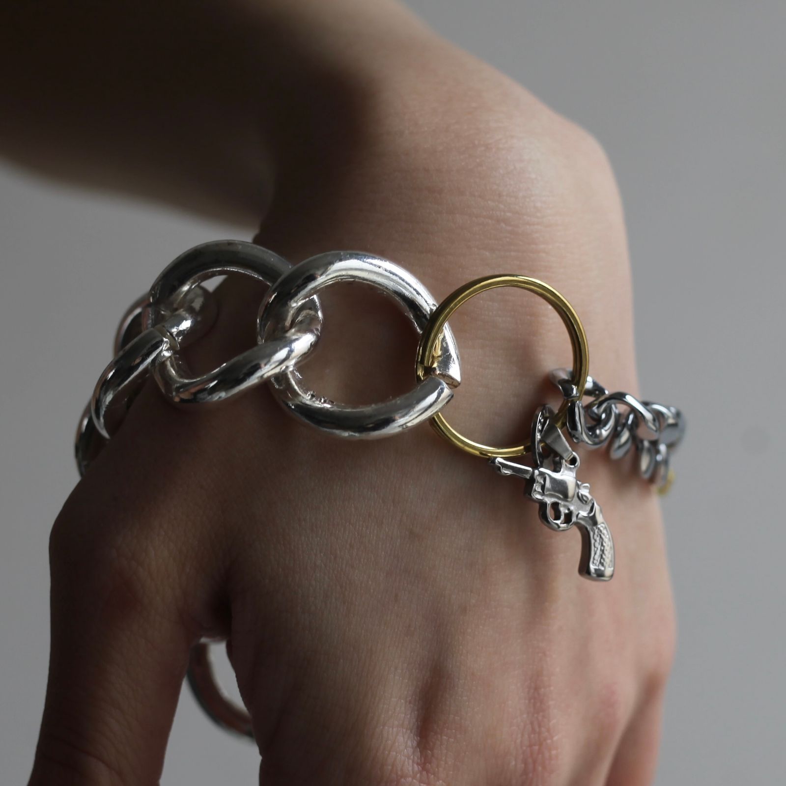 【残り一点】Material Mix Bracelet(FREESTYLE)