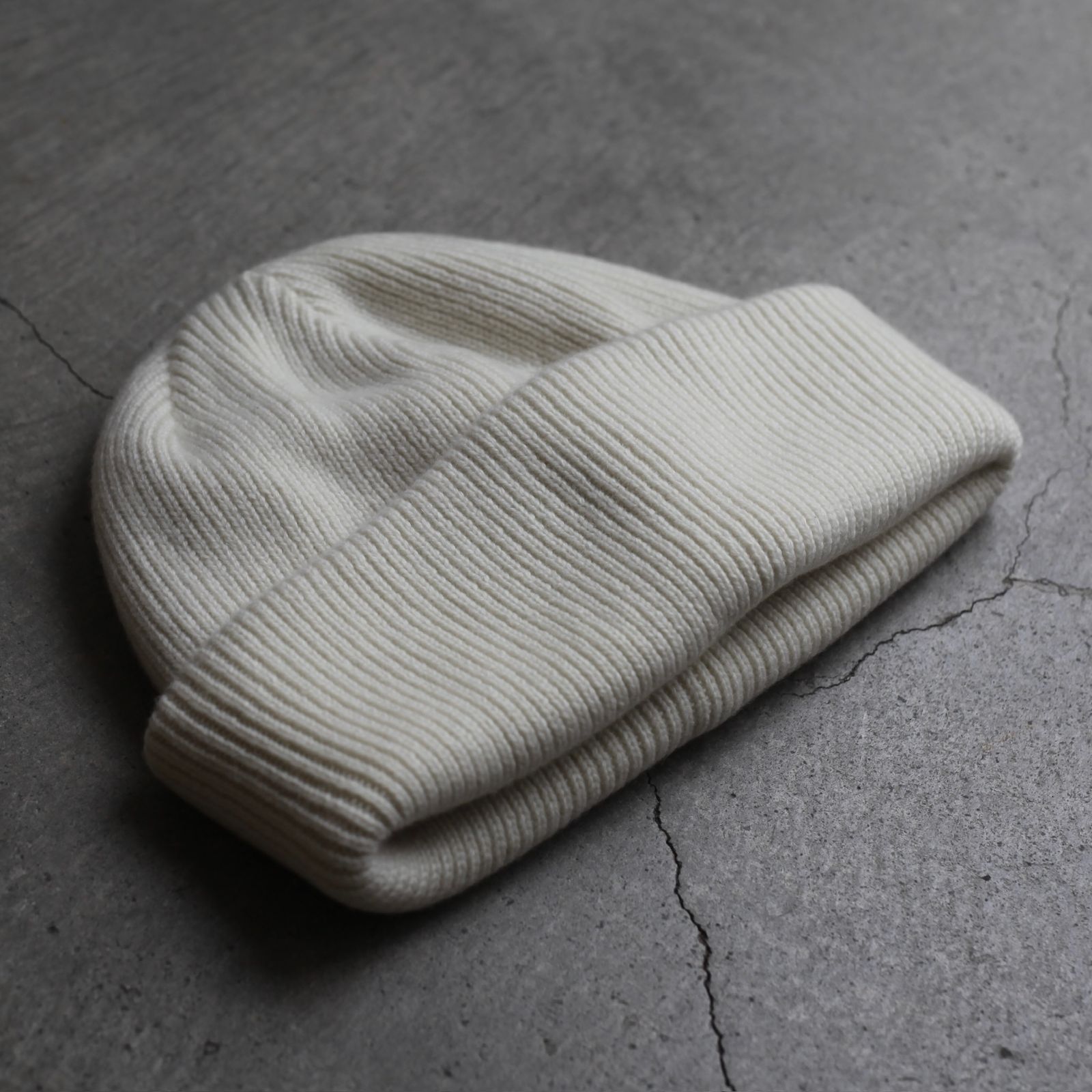 【残りわずか】Knit Big Watch Cap(CASHMERE)