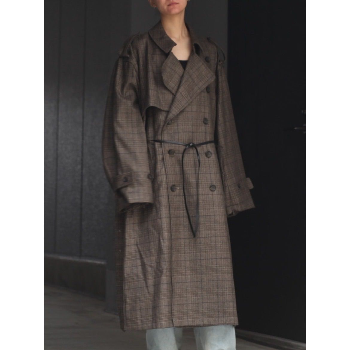 【残りわずか】Oversized Trench Coat - S