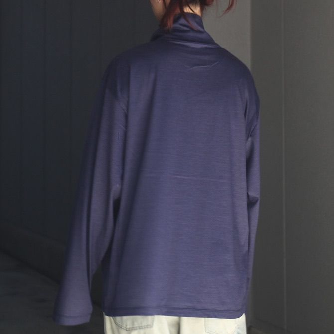 【残り一点】36G Wool Stripe Turtle Neck