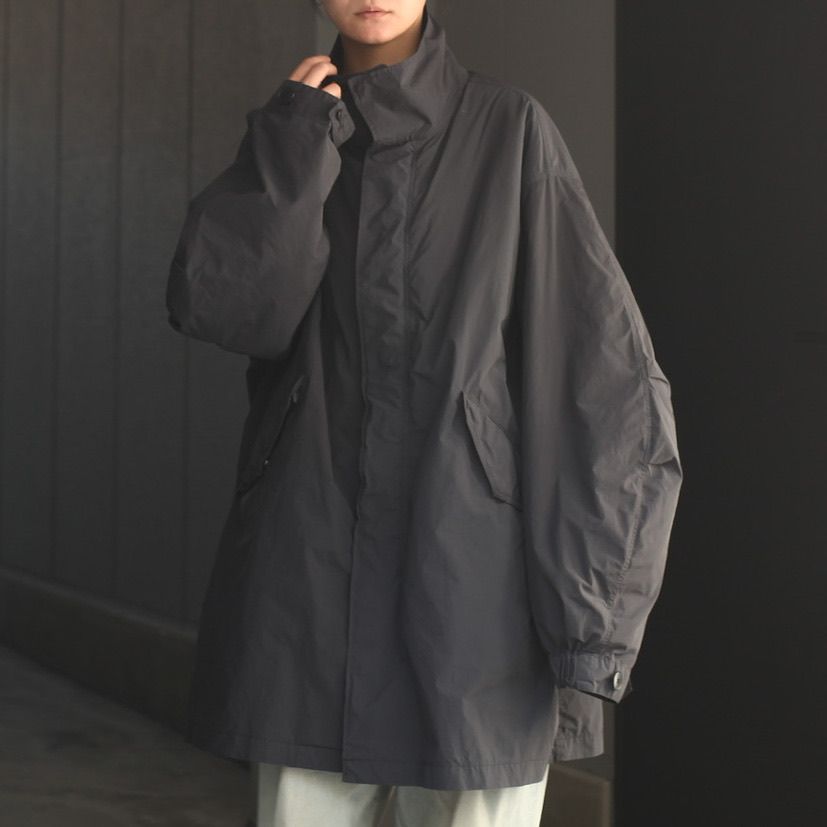 aton SHORT MODS COAT ショートモッズコート　チャコール