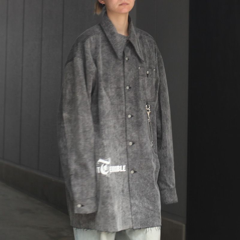 KIDILL - 【残り一点】Oversize Denim Shirt(Chemical Wash) | ACRMTSM ...