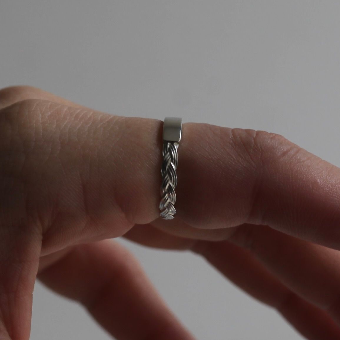 【残り一点】Braid ID Ring(3mm)