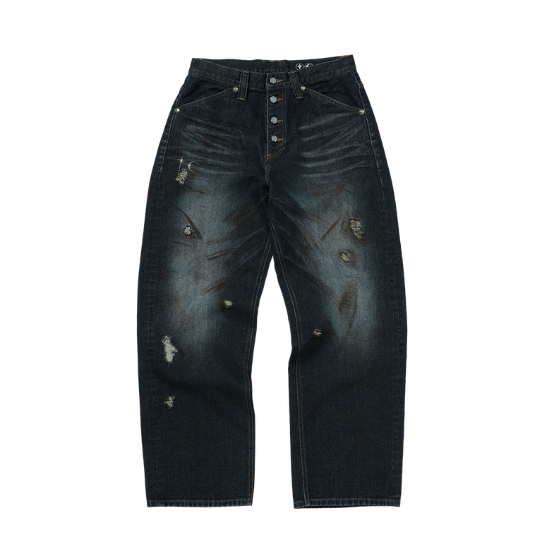 Thug Club - 【残り一点】Burn Down Denim Pants | ACRMTSM