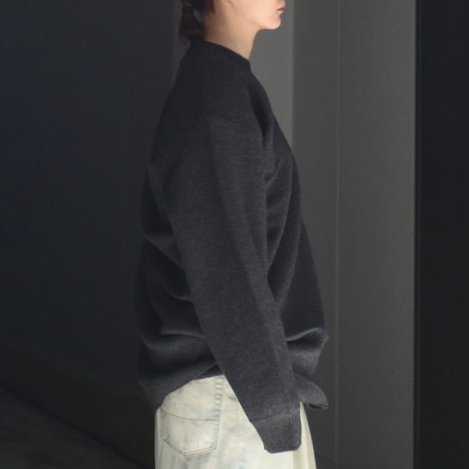 【残り一点】Extra Fine Wool Knit Deformed LS