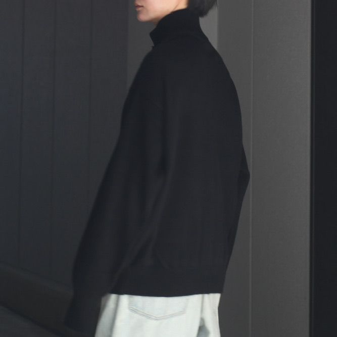 HERILL - 【再販売通知受付可能】Goldencash Zip Up Sweater