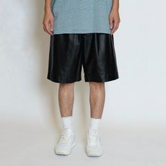 【残り一点】Leather Easy Shorts
