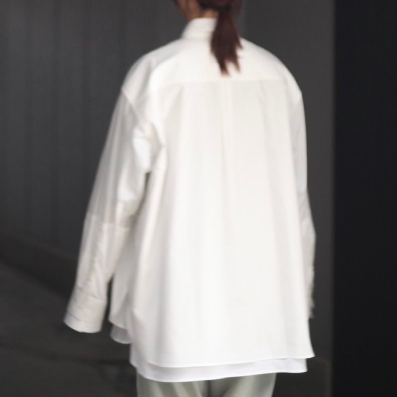【残り一点】Oversized Layered Shirt