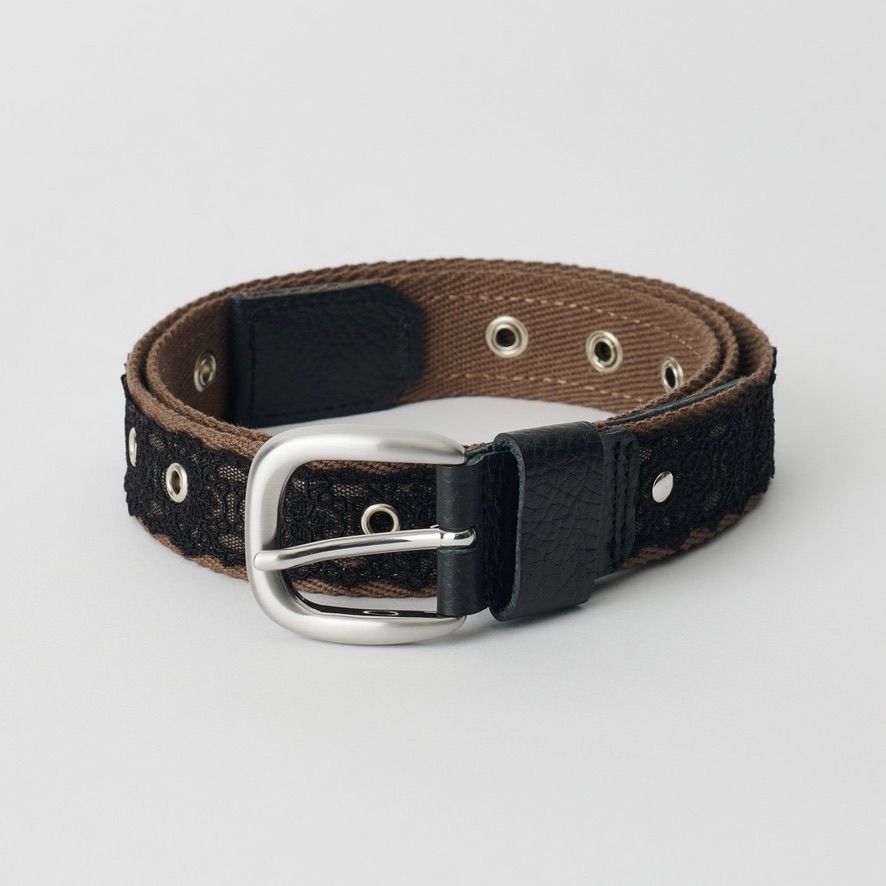 our legacy L90 フラワーベルト OUR LEGACY(アワーレガシー) / FLOWERS-ON/フラワー/ベルト/--/BLK