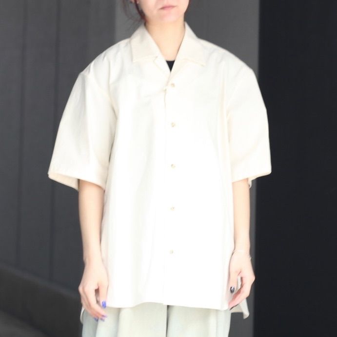 【残り一点】Open Collar Shirt_A