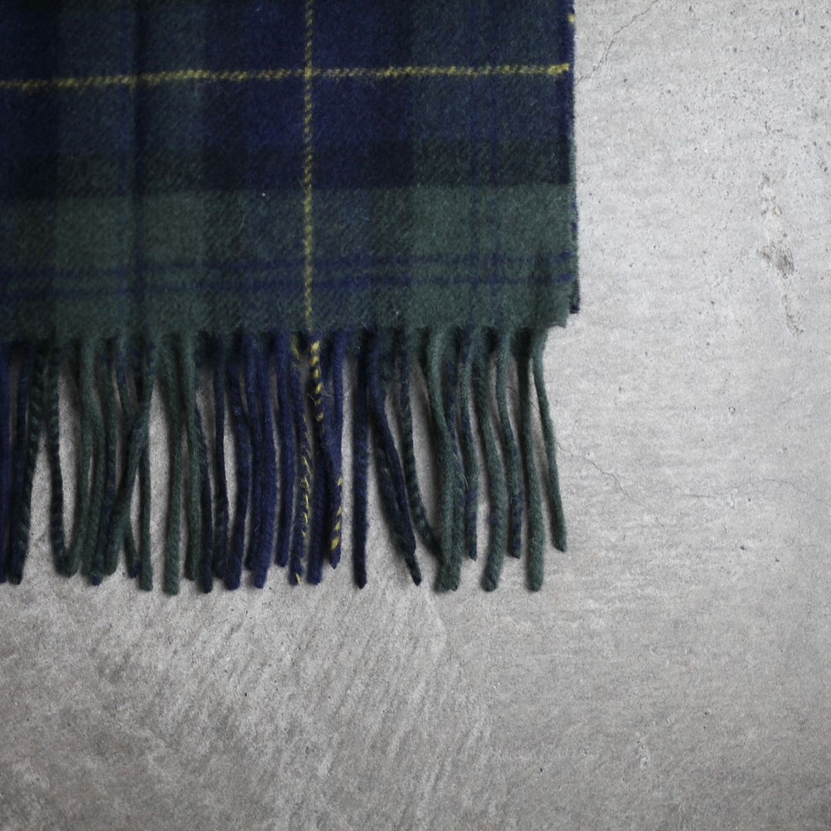 【残り一点】Tartan Lambswool Scarf