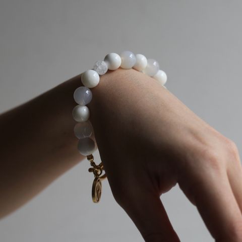 【お取り寄せ注文可能】Single Juzu Bracelet(WHITE)
