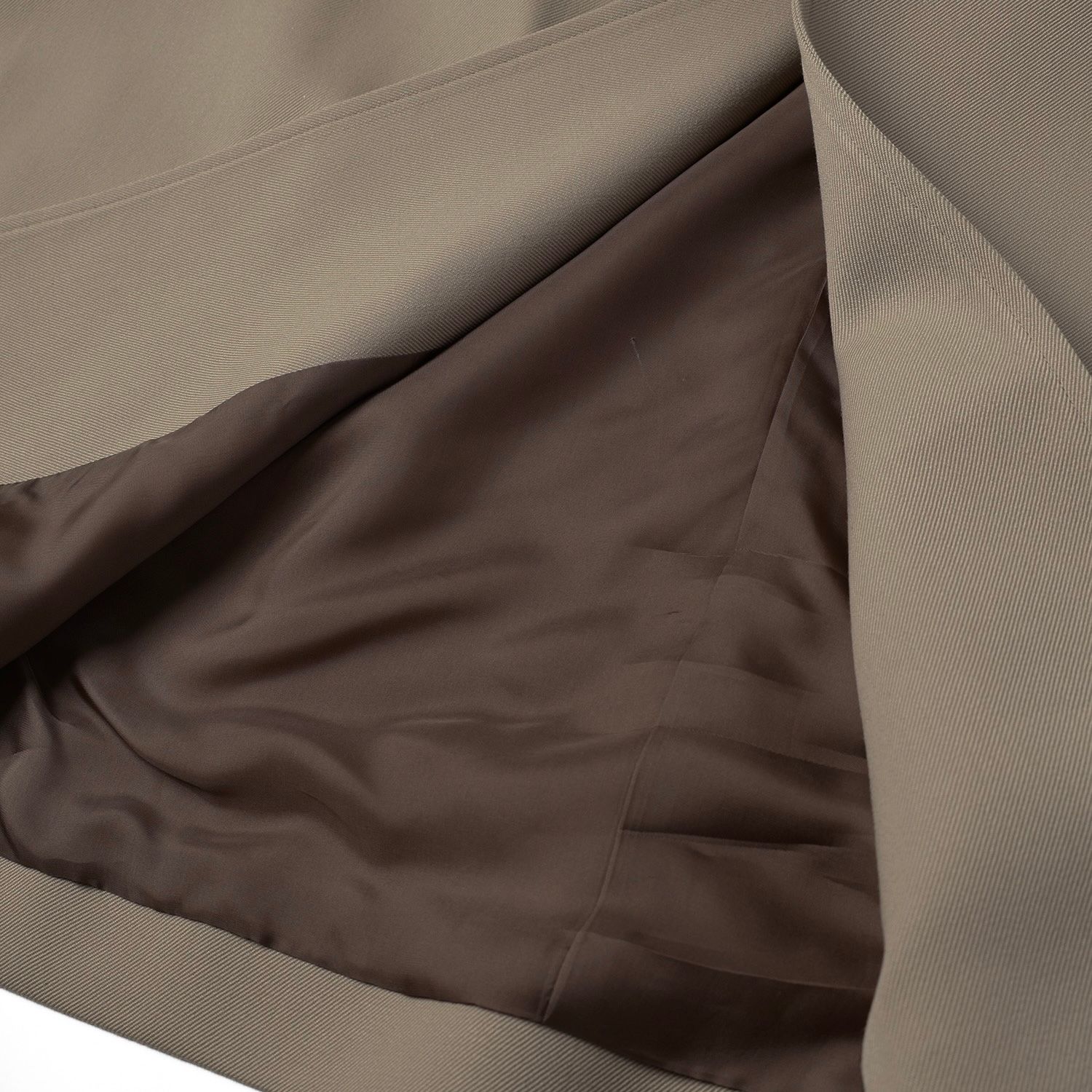 【残り一点】Wool Gabardine Layerd Long Coat