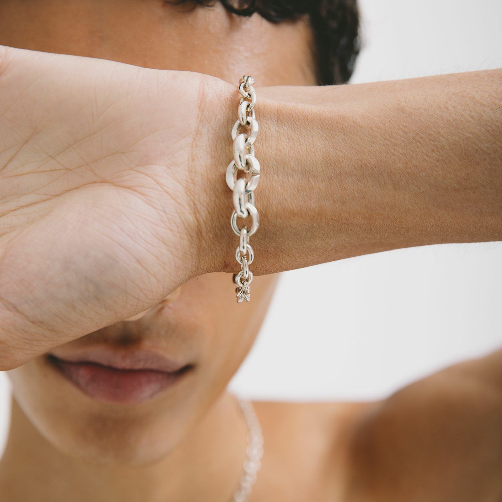 【お取り寄せ注文可能】Rhythm Chain Bracelet(SILVER)