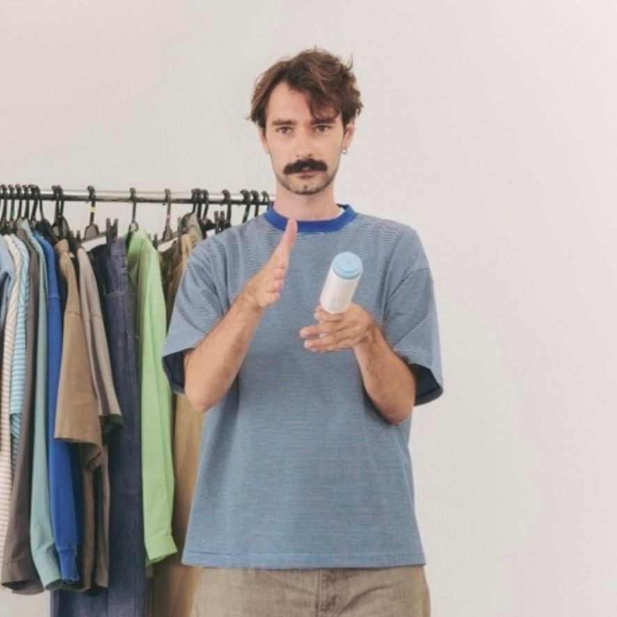 【残りわずか】Mercerization Border Wide S/S Tee