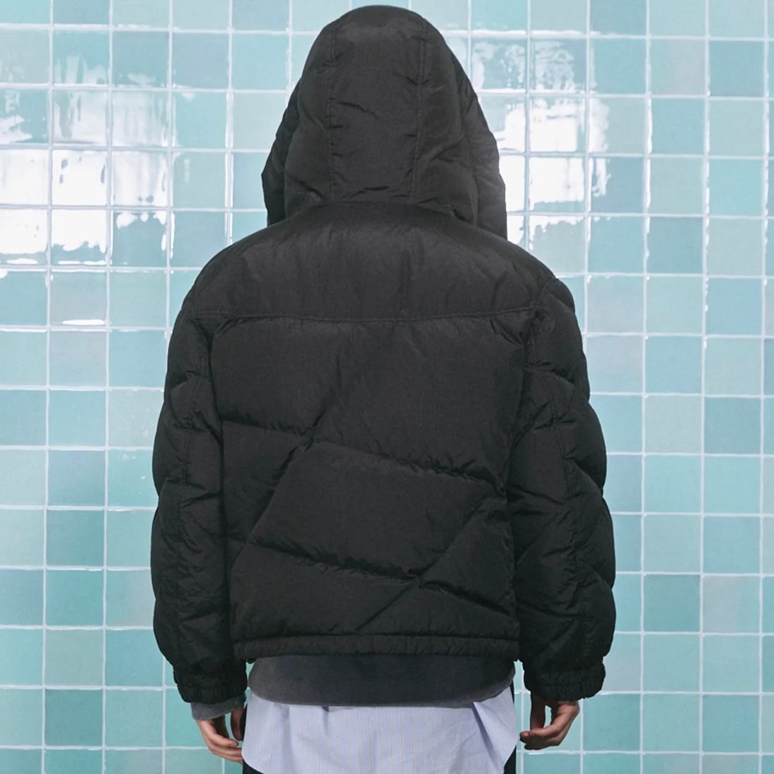 【残り一点】Garment Dye Prime Over Hooded Down Blouson