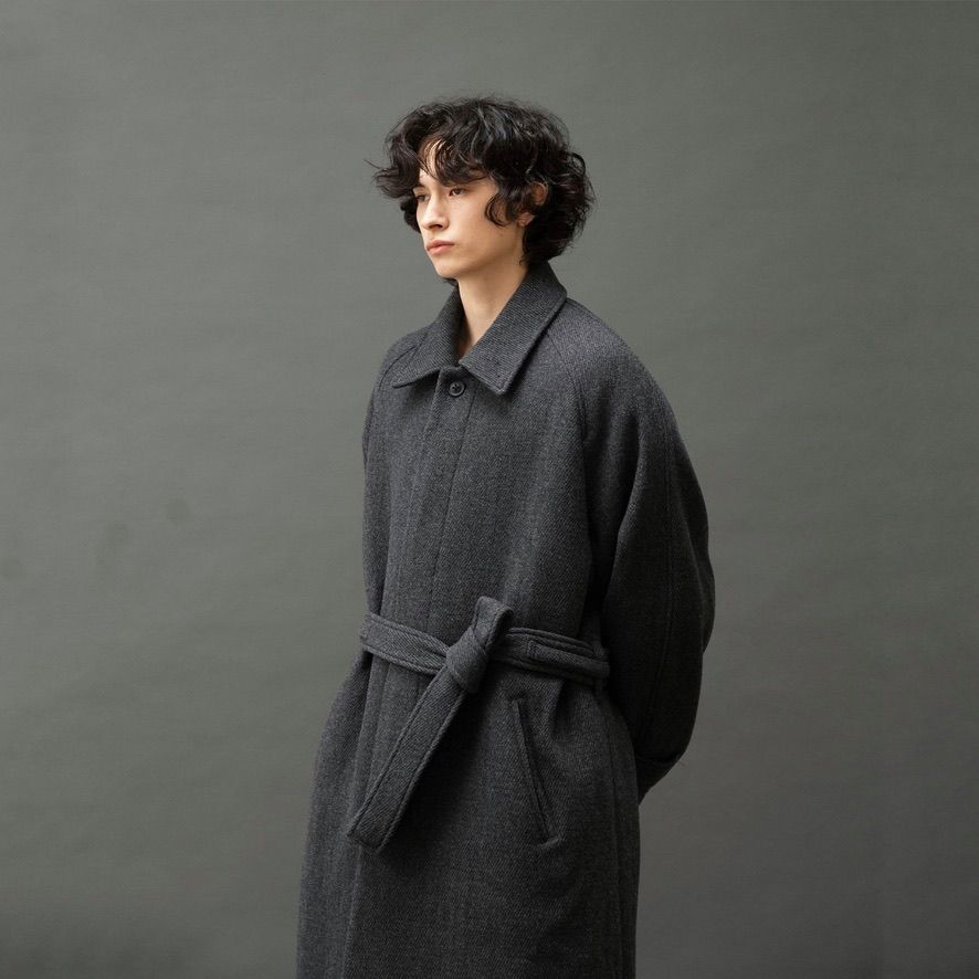 【残り一点】Torre Italian Wool Belted Coat
