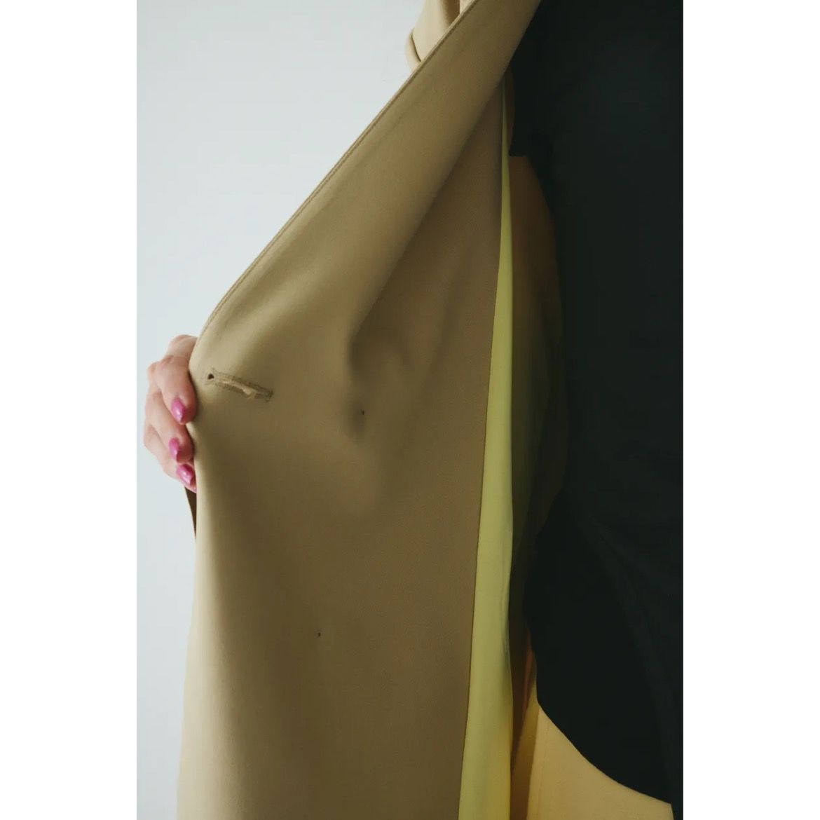 【残り一点】No Collar Over Jacket