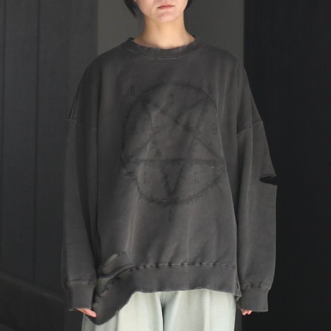 KIDILL - 【残りわずか】Destroy Pullover Sweat | ACRMTSM ONLINE STORE