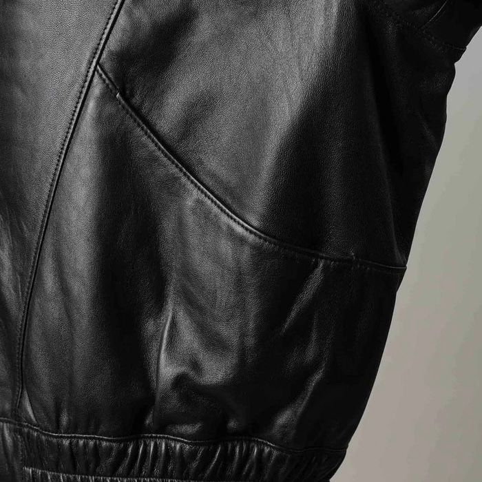 【残り一点】Sheep Leather Stand Collar Blouson