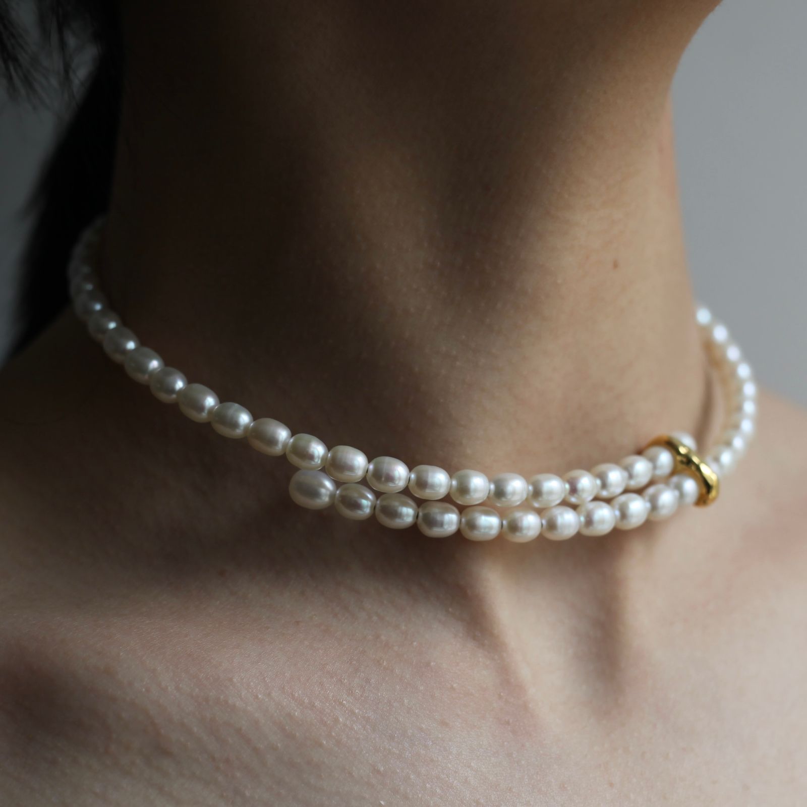 【お取り寄せ注文可能】Baroque Peral Dog Choker