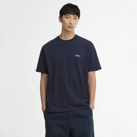 【残り一点】Barbour Dalton Logo OS T-Shirt