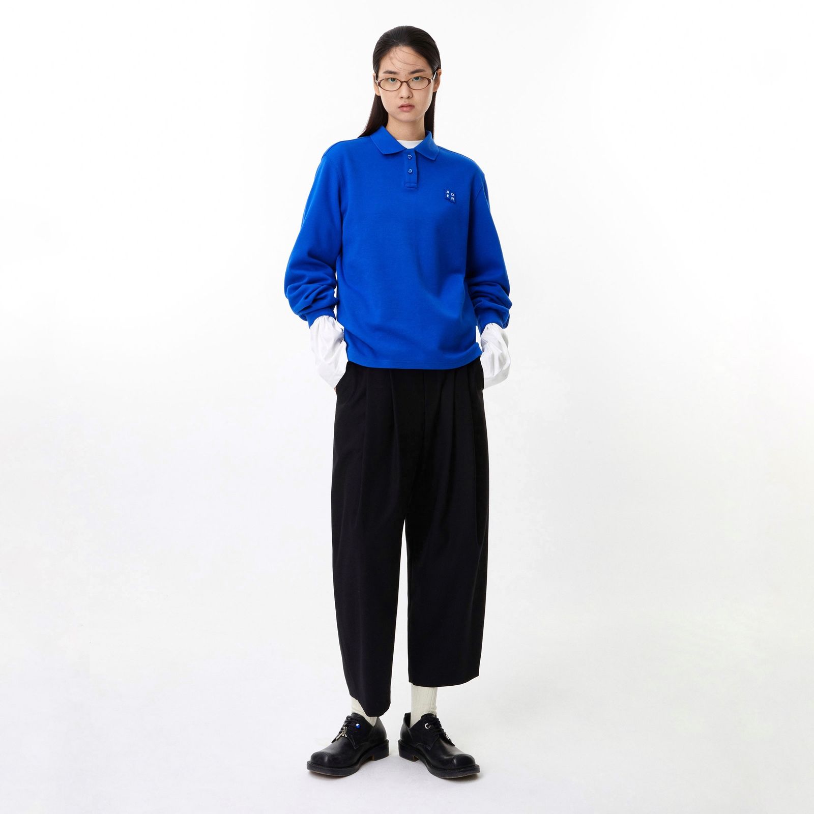 【残り一点】Sig; BL Tag LS polo t-shirt 04