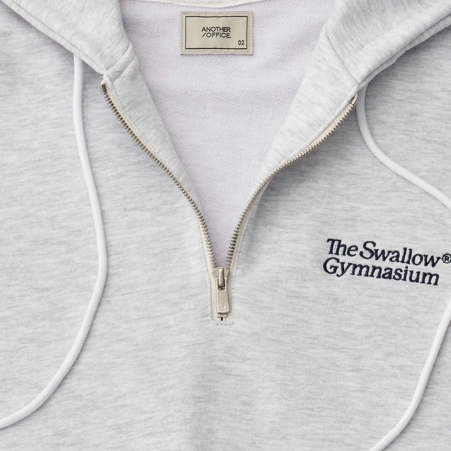 【残り一点】Gymnasium Half Zip Up Hoodie