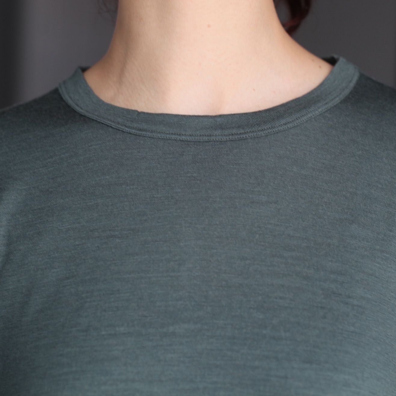 【残り一点】オーバーサイズリラックスウールL/S TEE