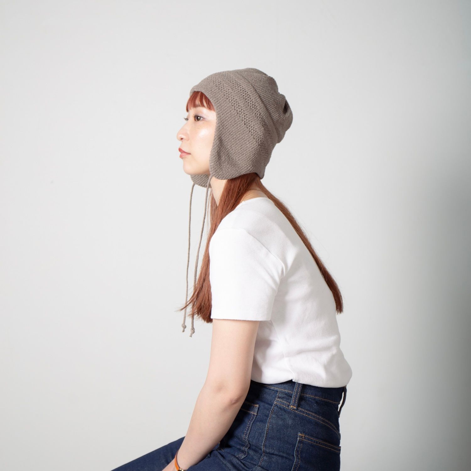 【残り一点】Summer Ear Knit Cap